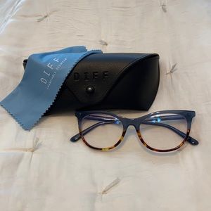 Diff blue light blocking Jade glasses